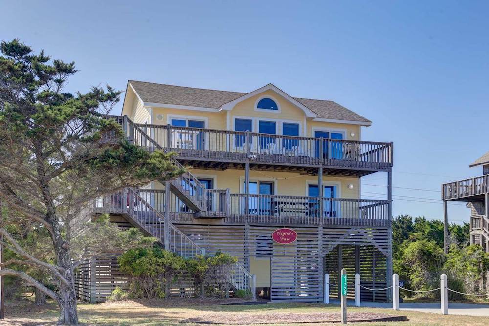 hatteras island vacation rental exterior view